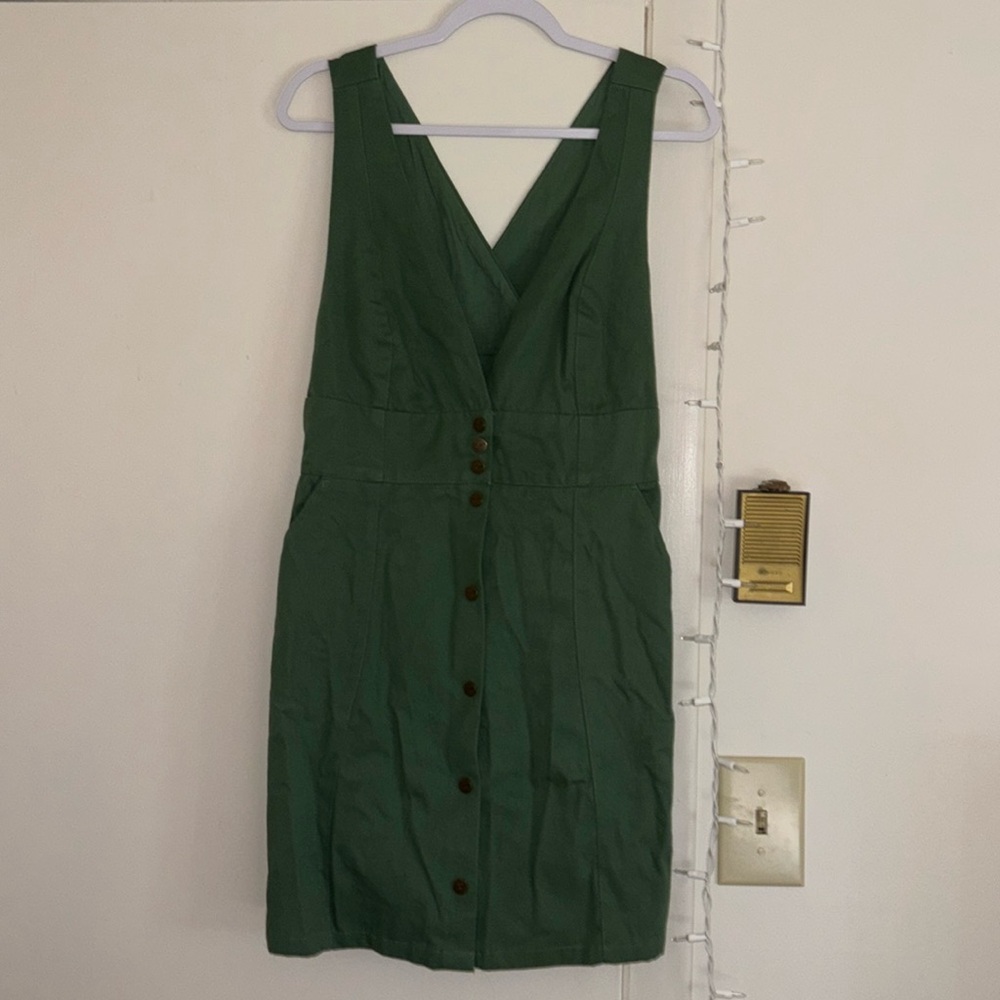 Green Denim RVCA Dress